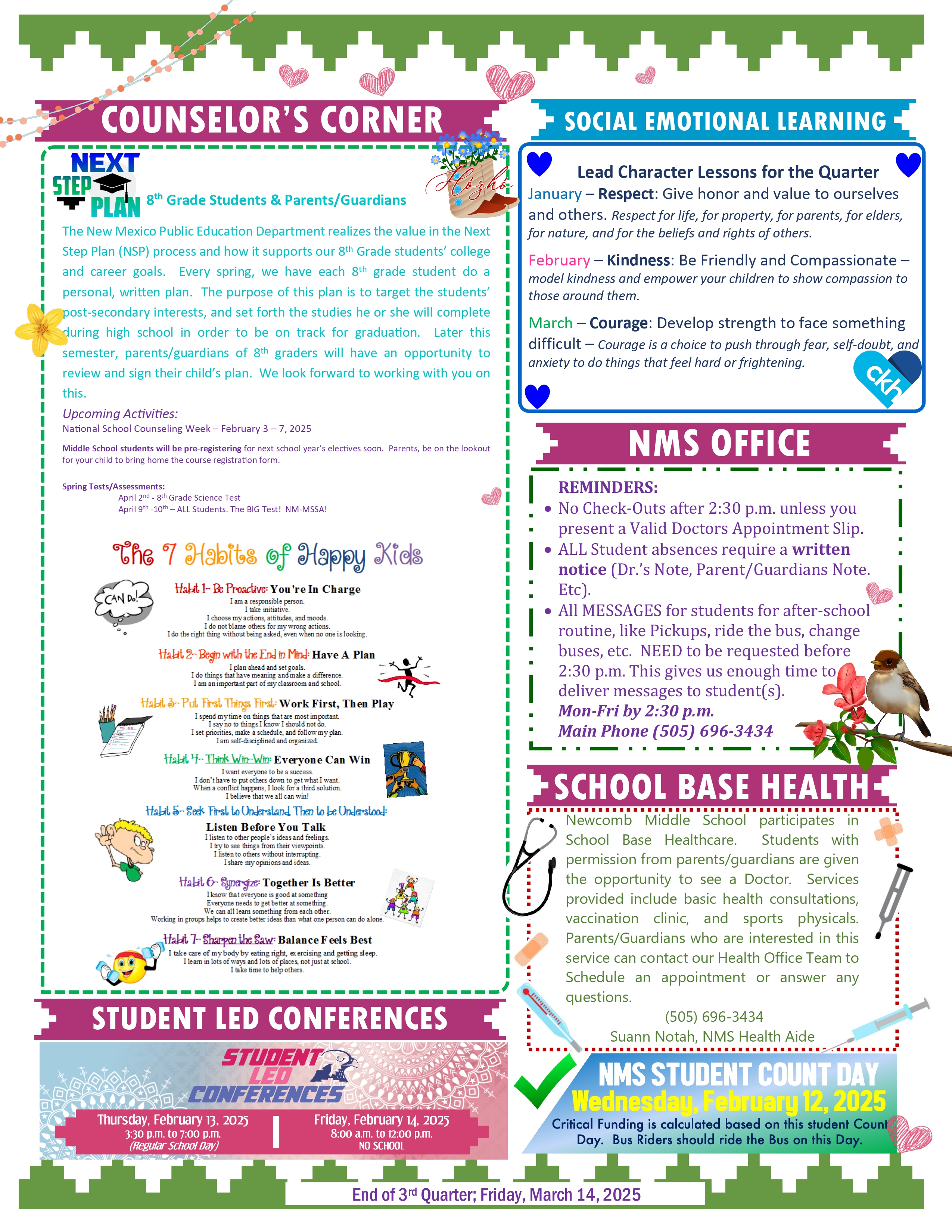 NMS 3rd Quarter Newsletter Pic 2