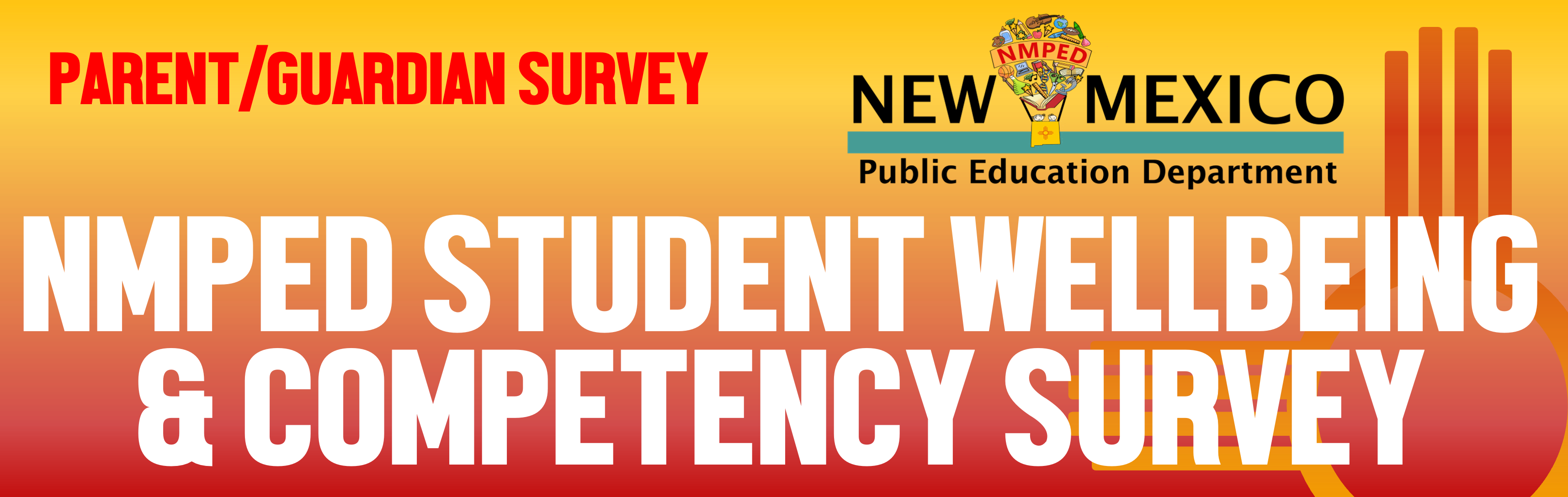 Parent, Guardian, NMPED Student Wellbeing & Competency Survey Header