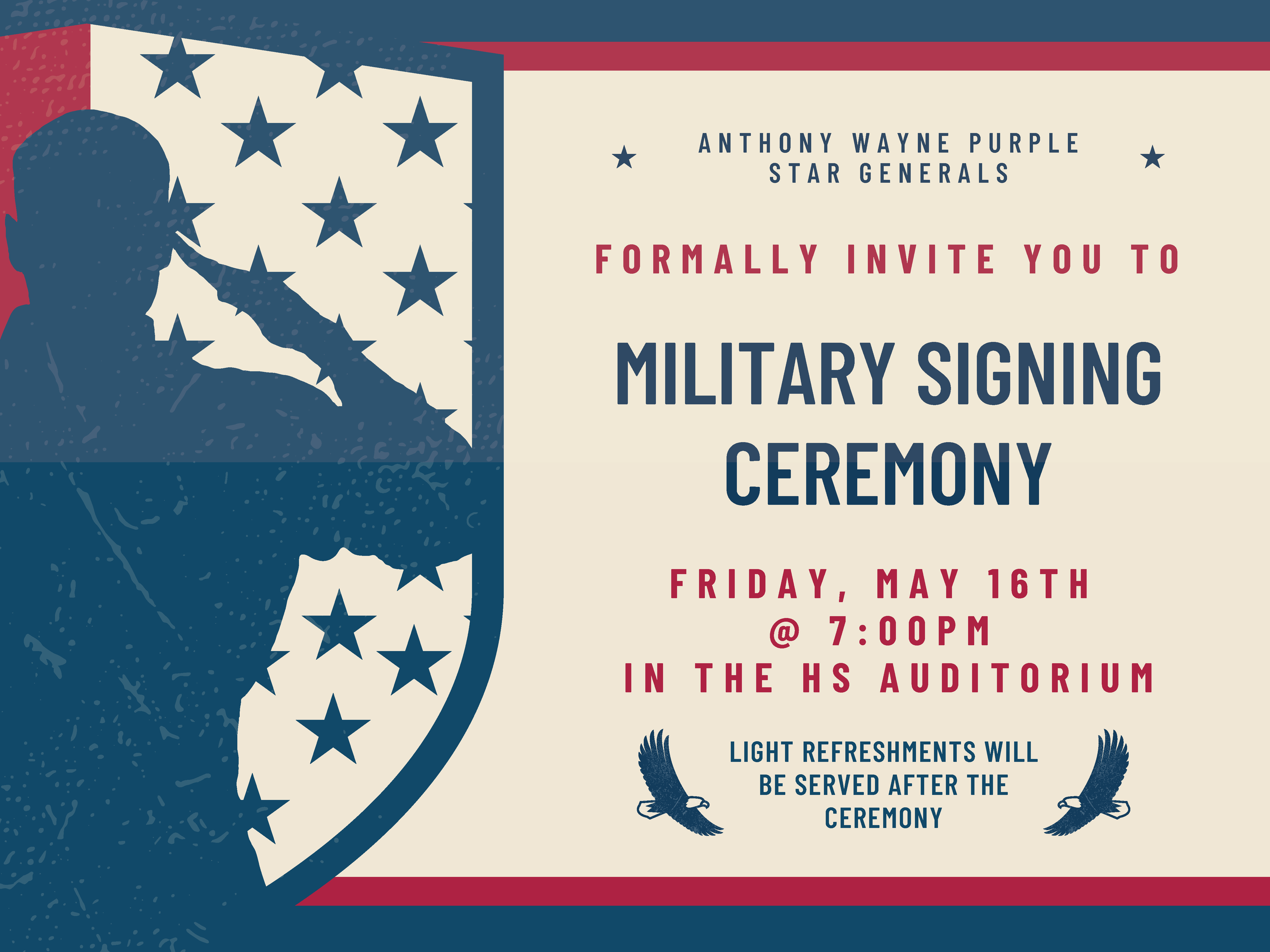 Military signing day