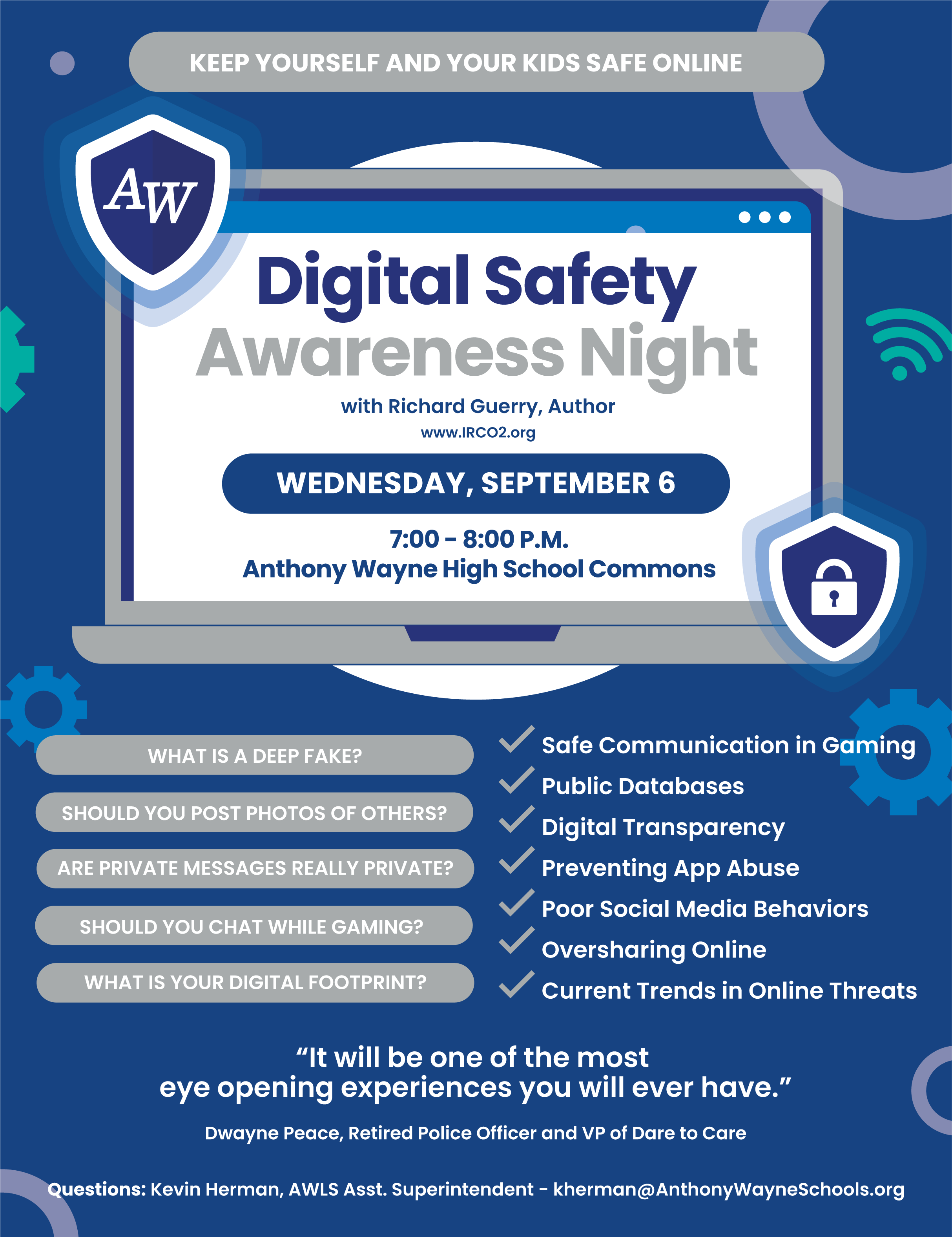 digital safety awareness night