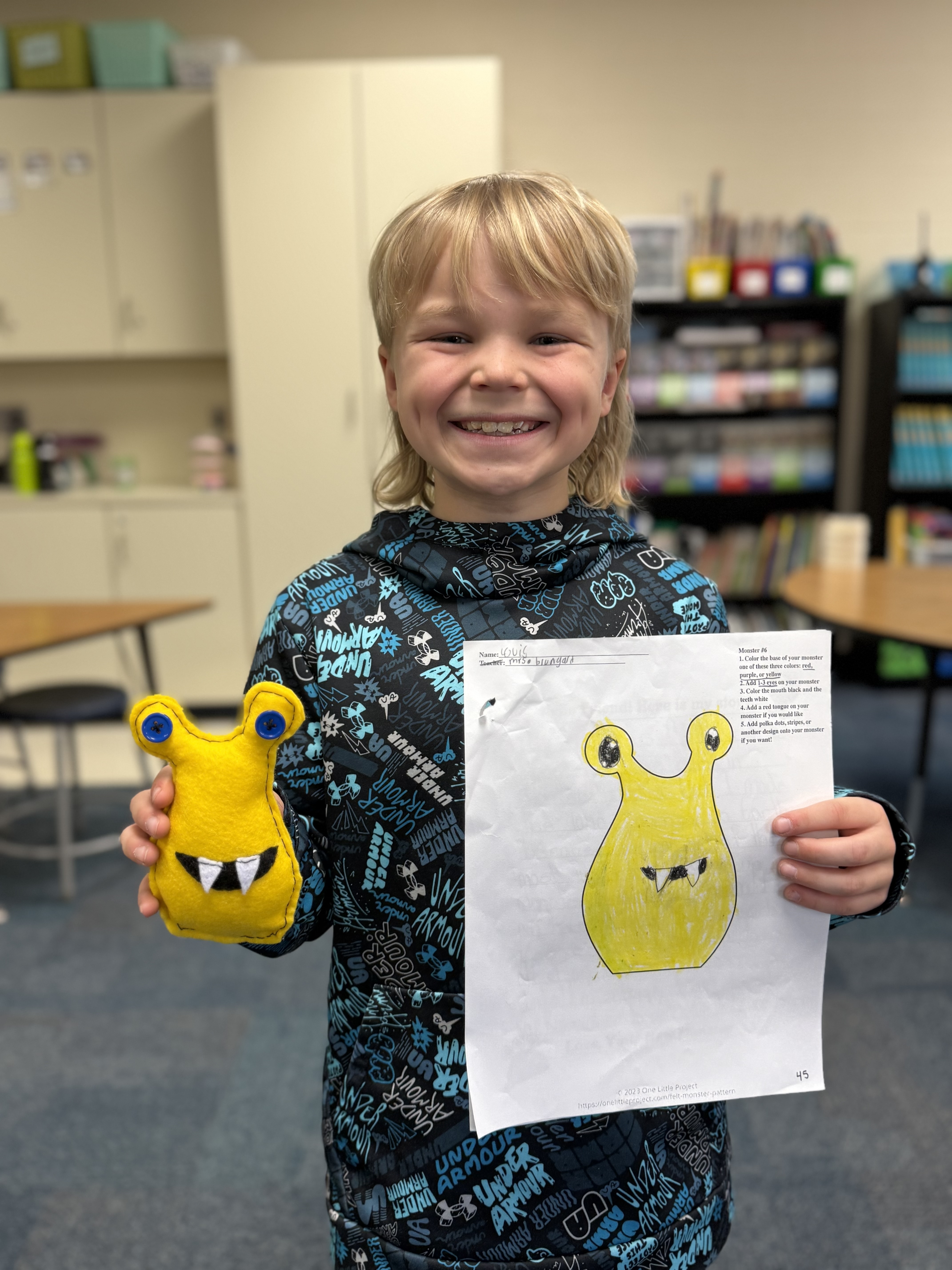 yellow monster
