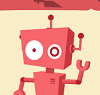 Kiddle Search Engine robot logo