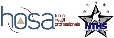 HOSA logo and NTHS logo