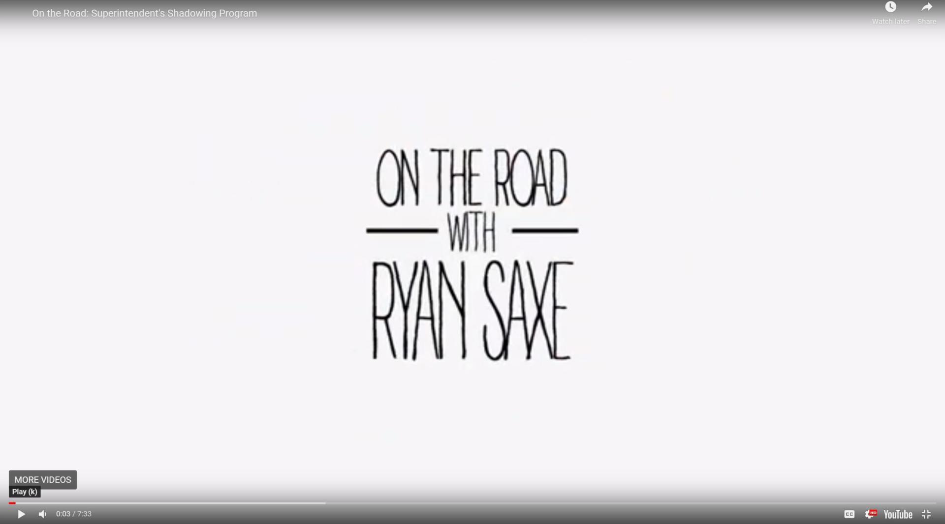 Link to On The Road Video Series Link to On The Road Video Series