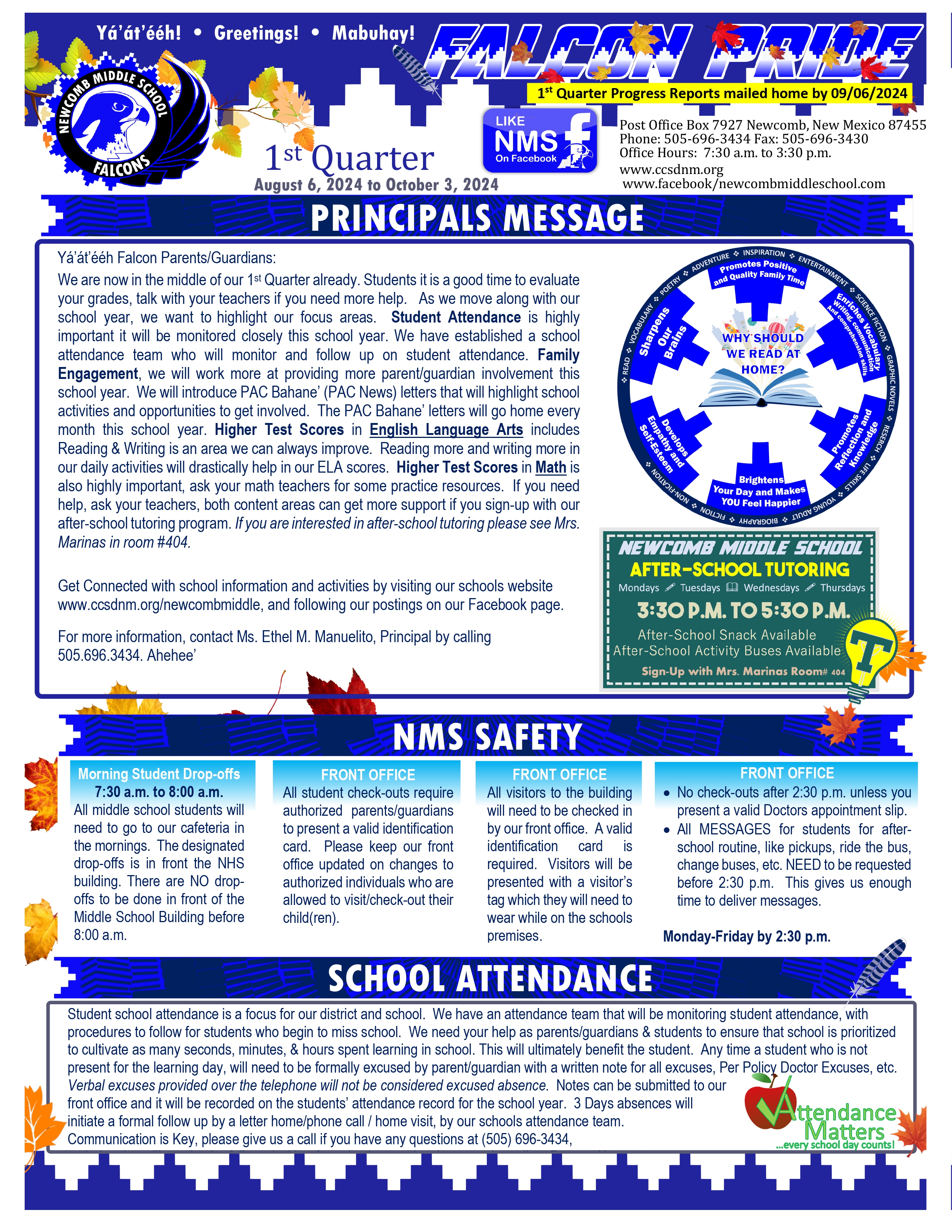 NMS 1st Qtr. Newsletter Header