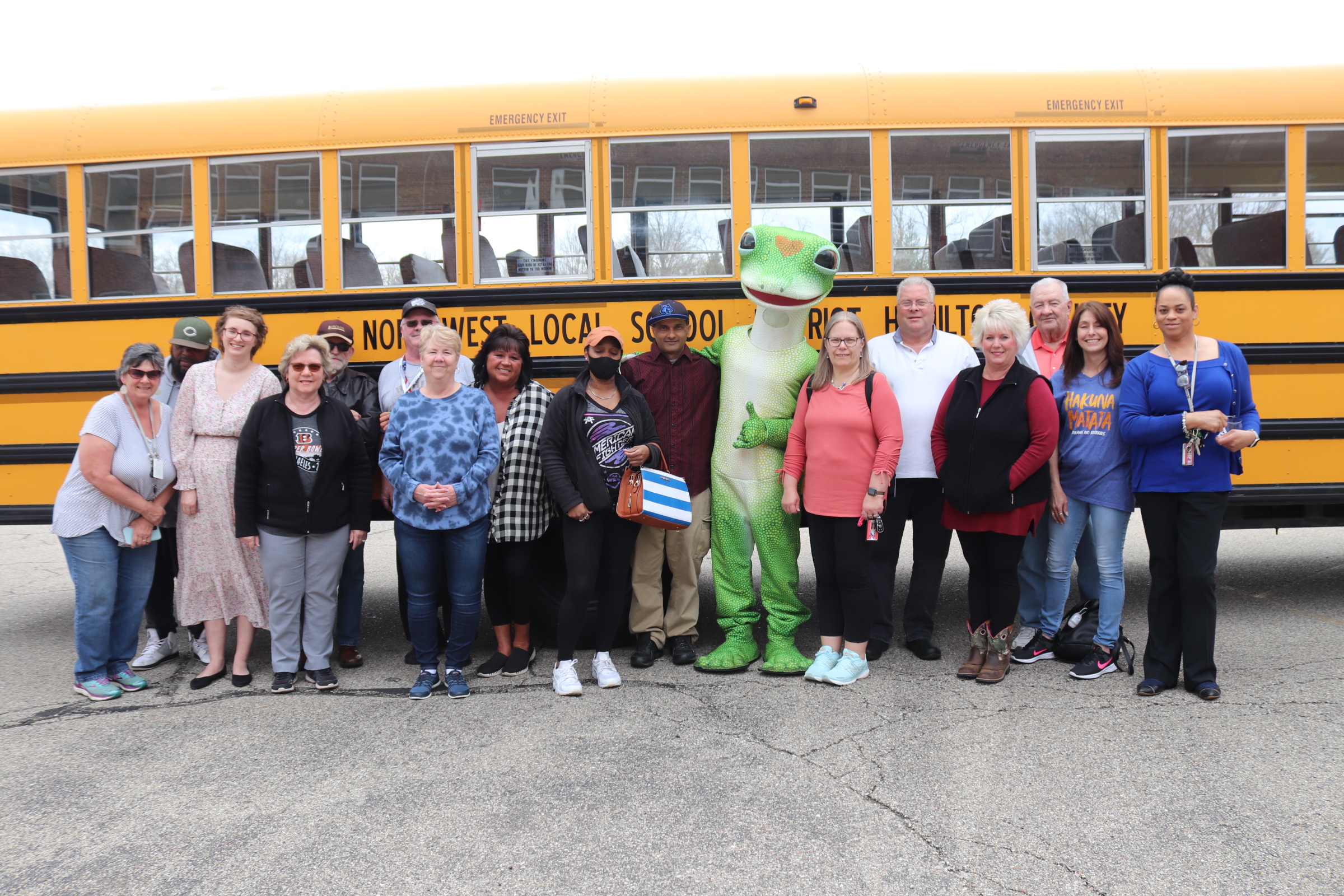 Colerain Elementary and Colerain Middle Transportation Staff