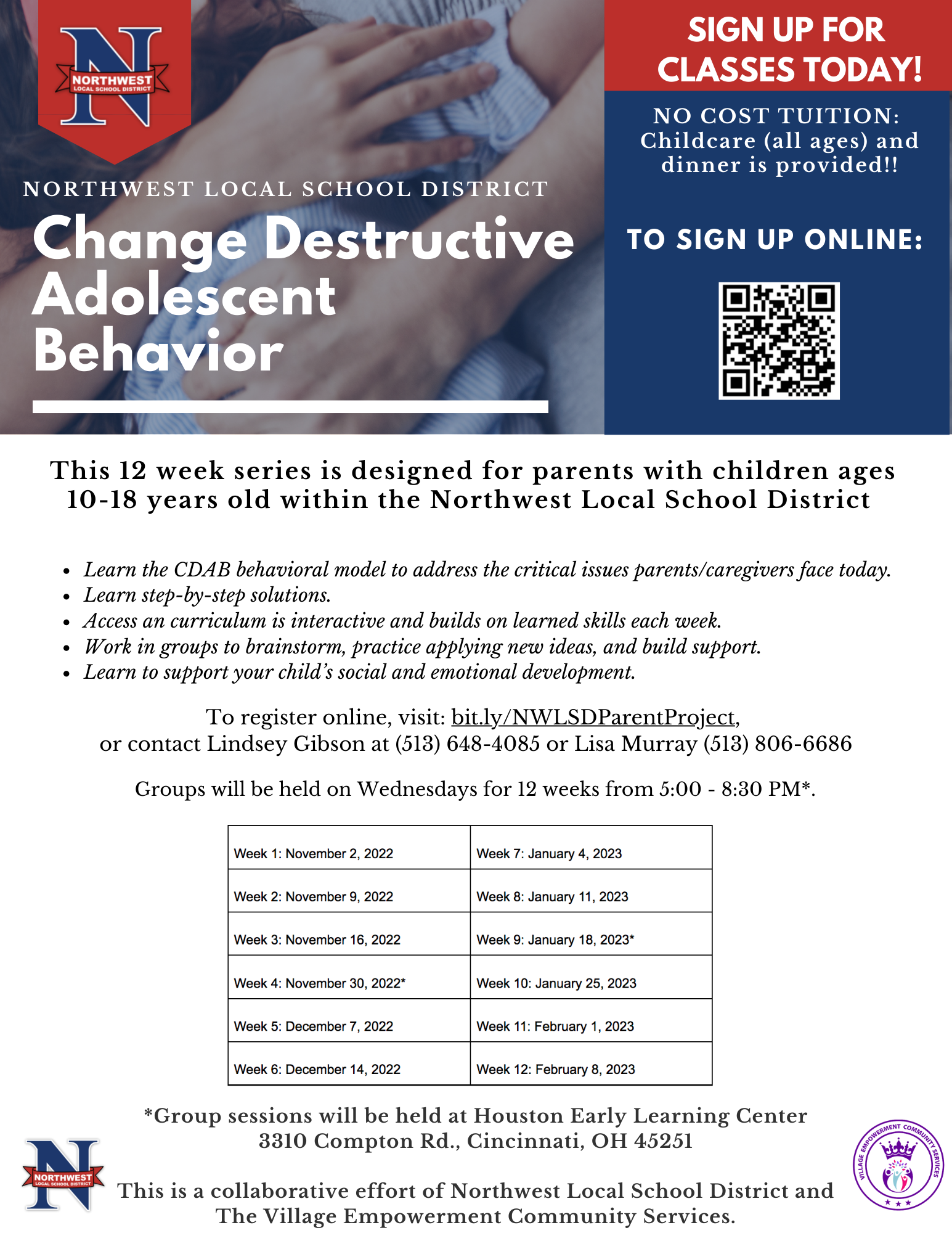 Change Destructive Adolescent Behavior 