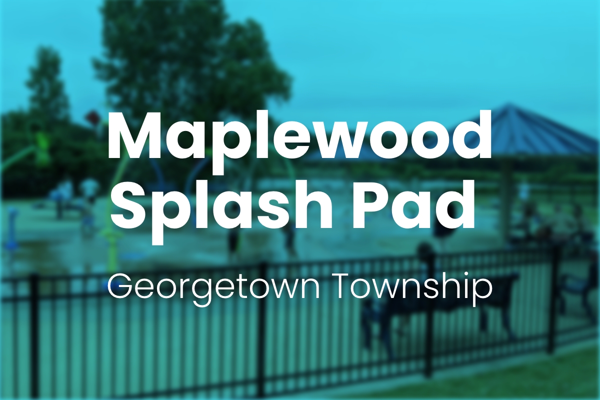 Button: Maplewood Splash Pad, Georgetown Township Link