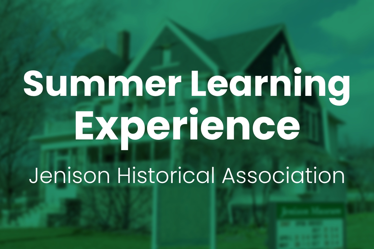 Button: Summer Learning Experience Jenison Historical Association, link