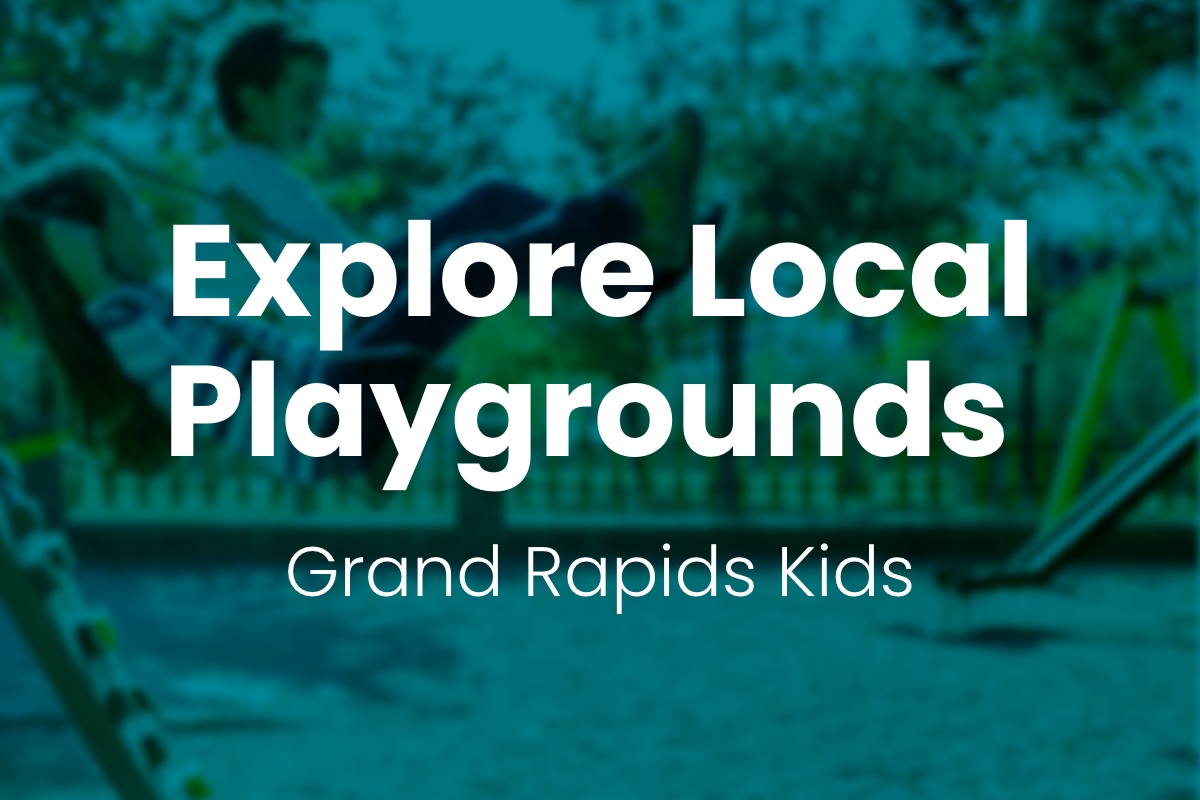 Button: Explore Local Playgrounds, Grand Rapids Kids Link