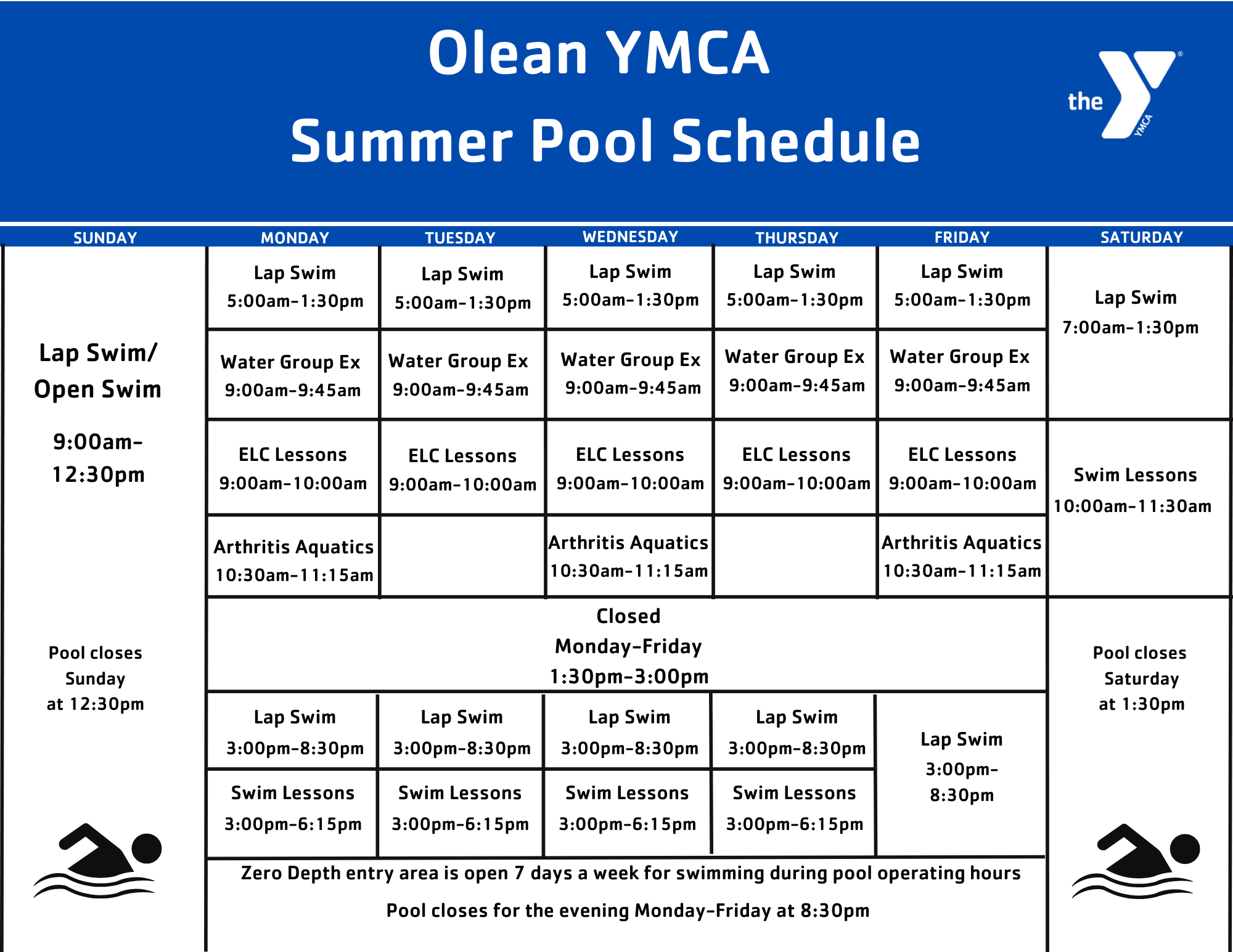 Pool Schedules