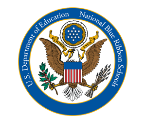 National blue ribbon school logo