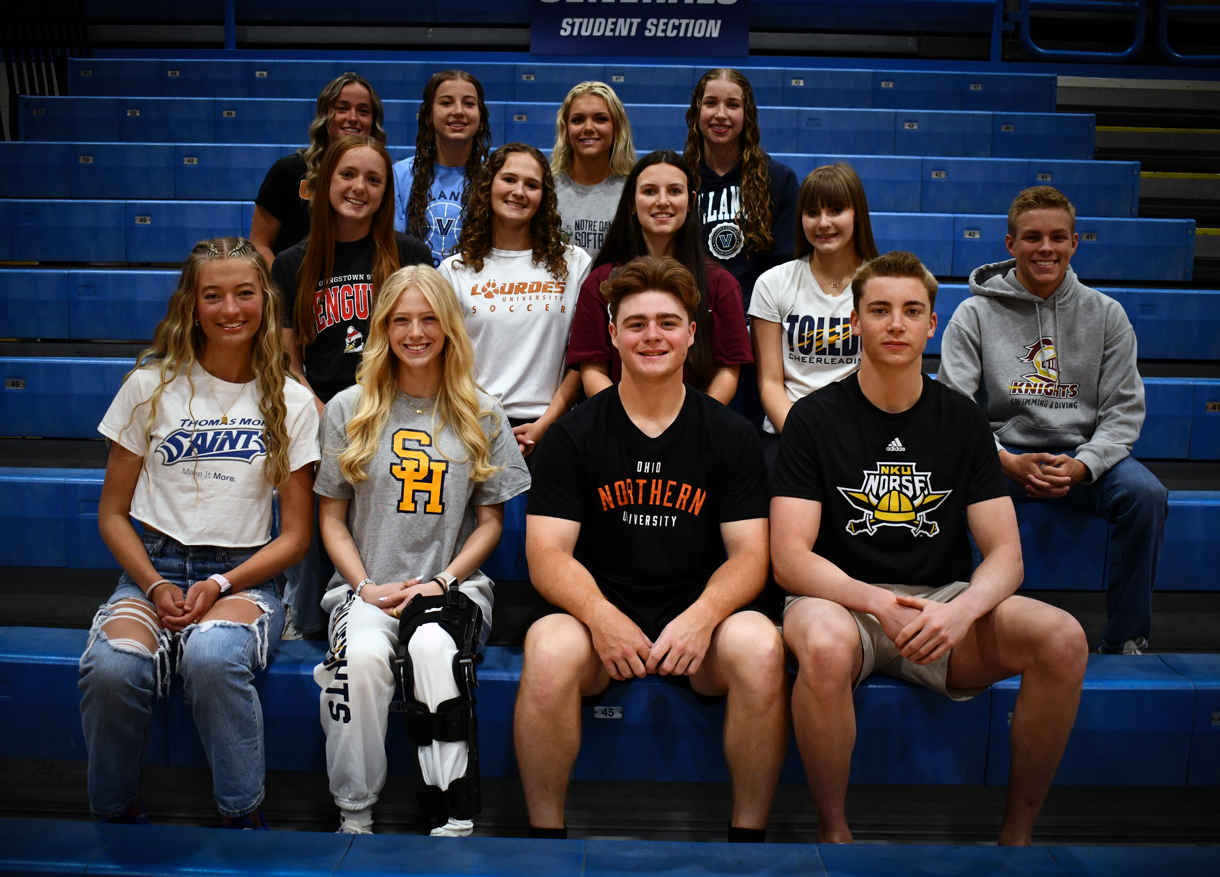 committed college athletes