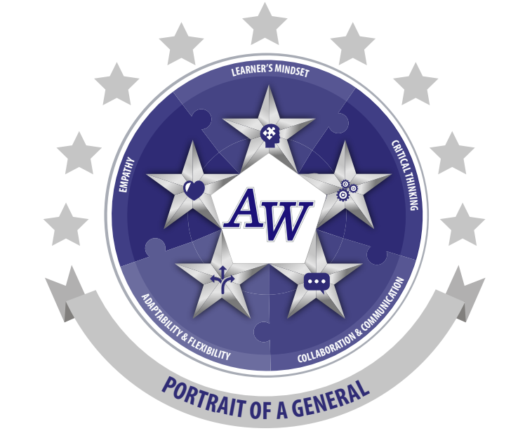 Portrait of a General Logo