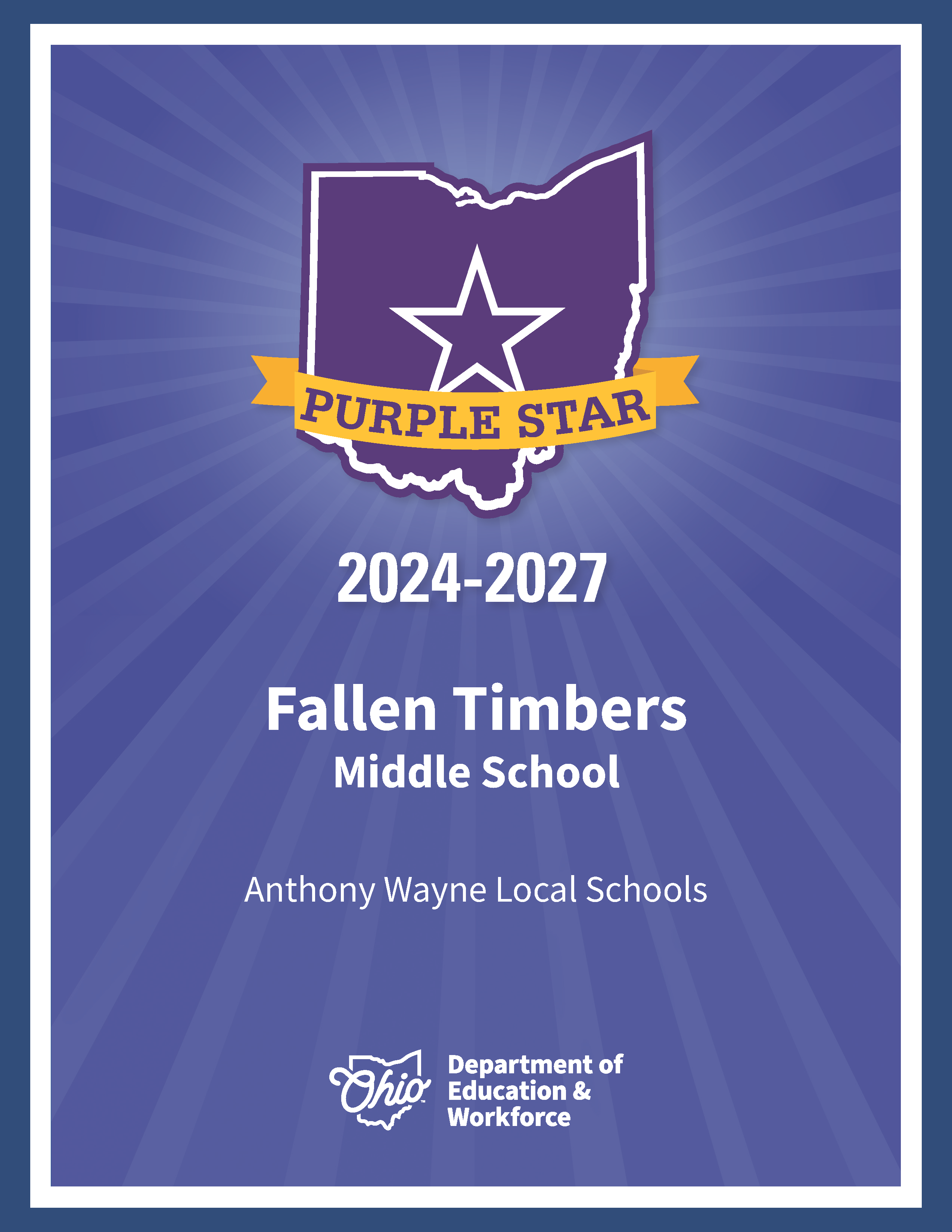 fallen timbers purple star