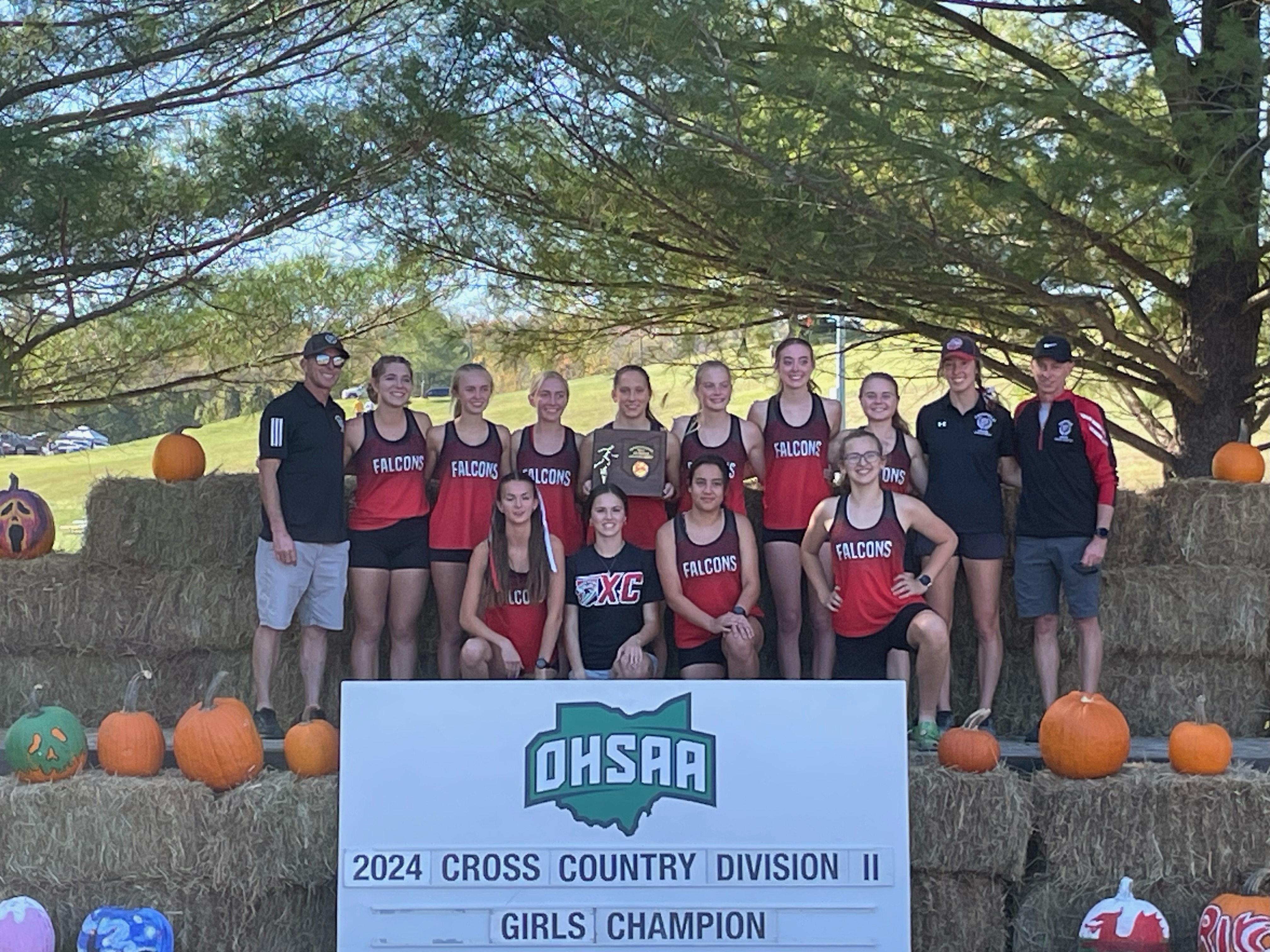 Girls CC District Champs!