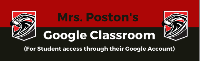 Mrs. Poston's Classroom Link