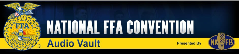 National FFA Audio Vault Logo