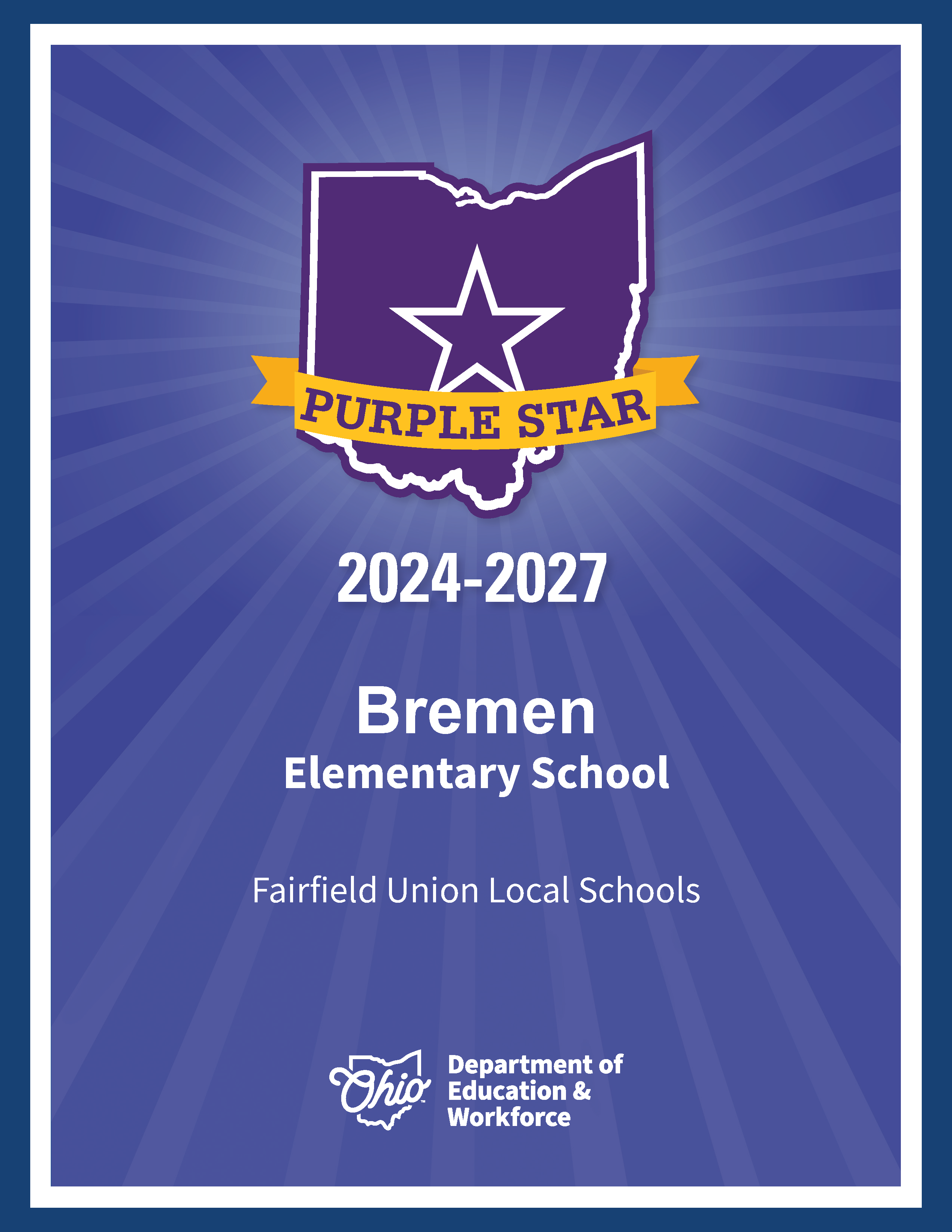 Purple Star Award Winner 2024-2027