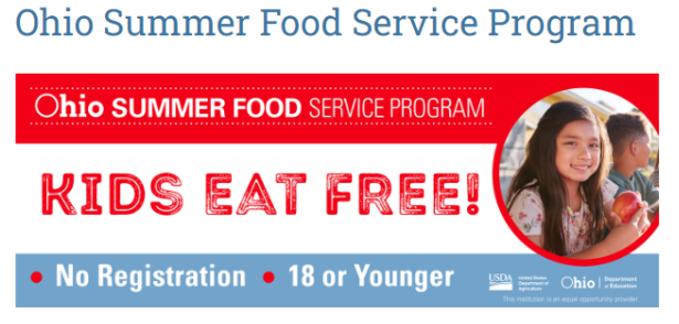 Ohio Summer Food Service Program Graphic