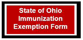 State Of Ohio Immunization Exemption Form