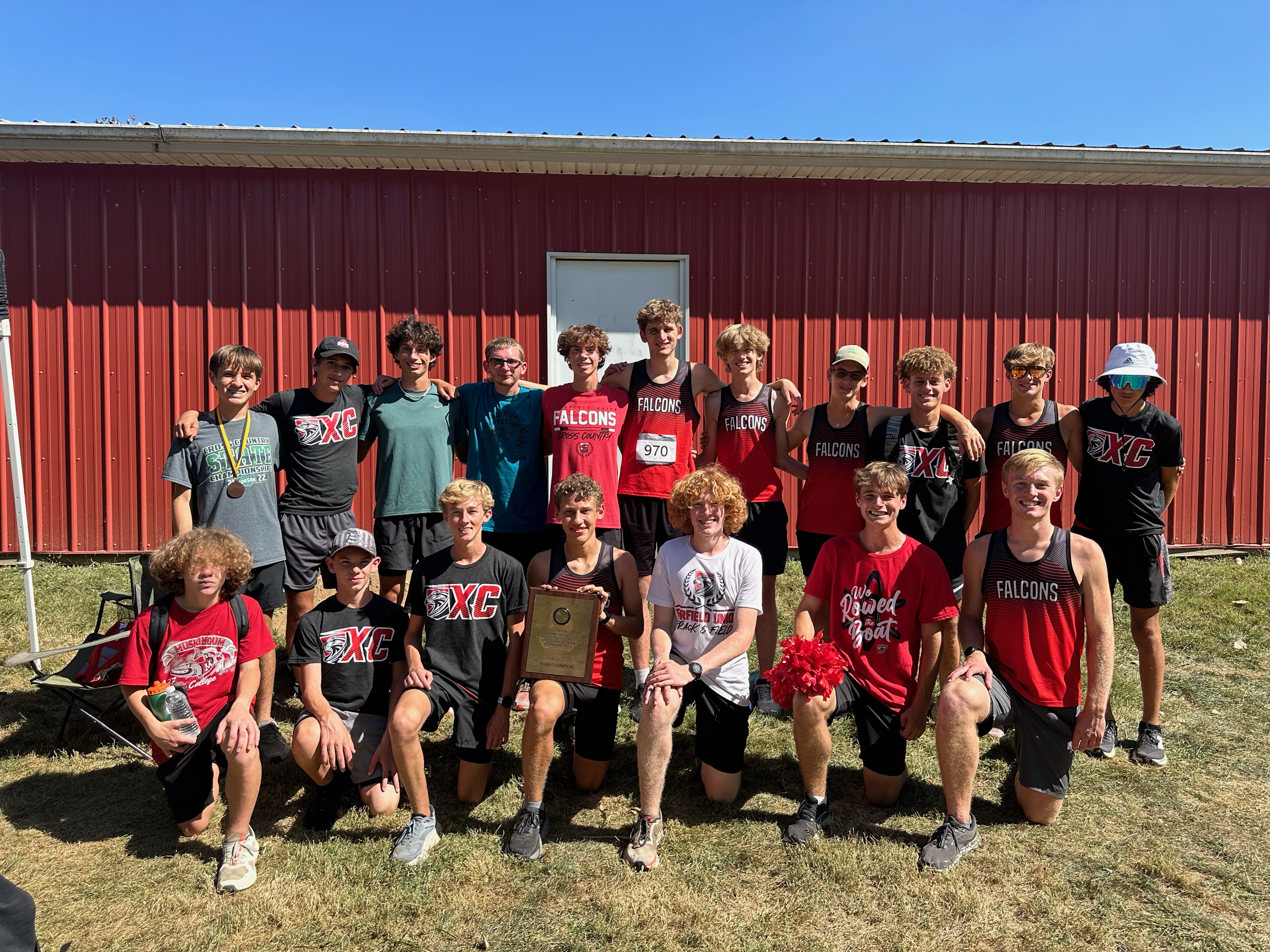 Boys Cross Country Win Lancaster Div. 2 Race on 9/20/2024