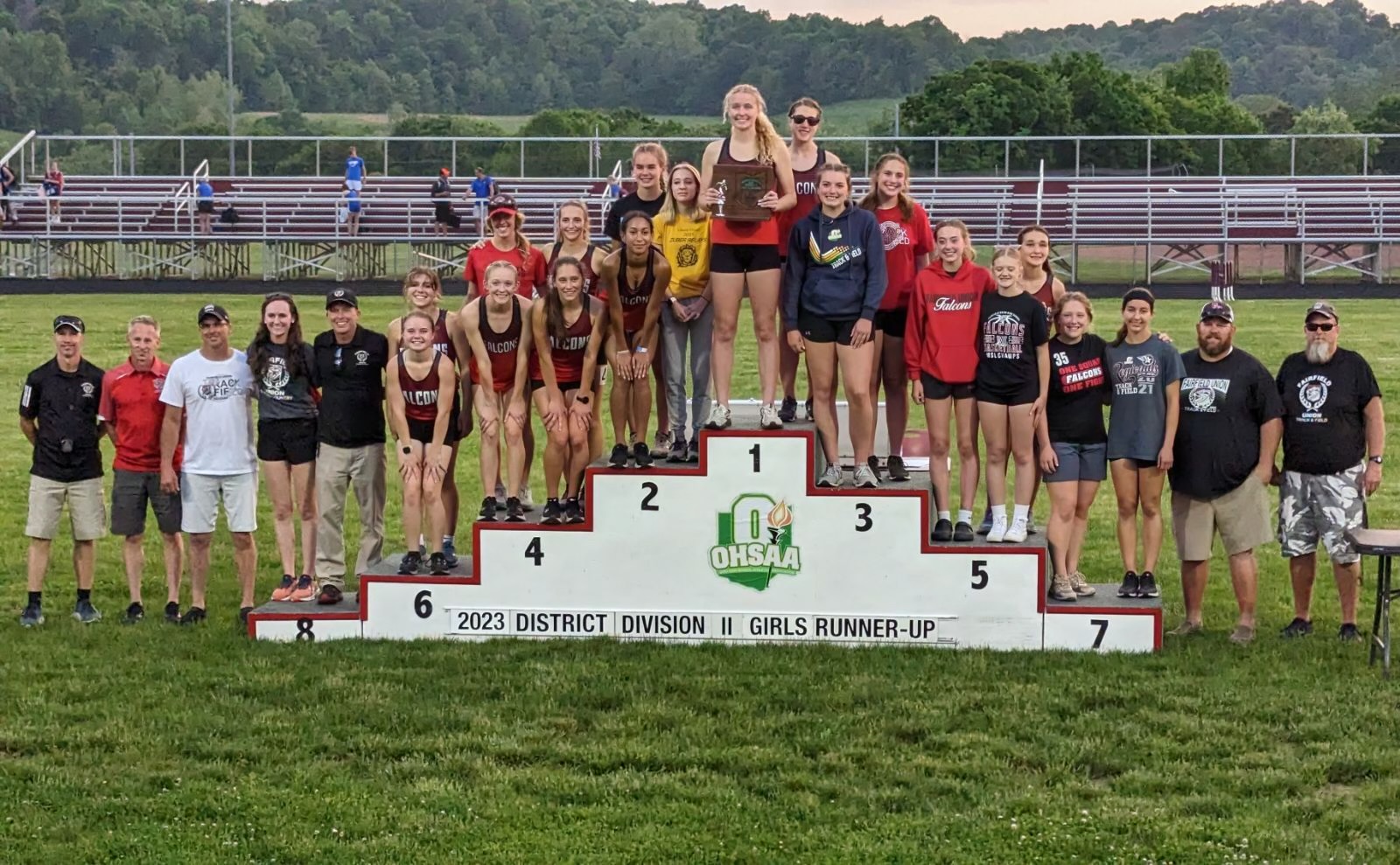 Girls Track District Runners Up