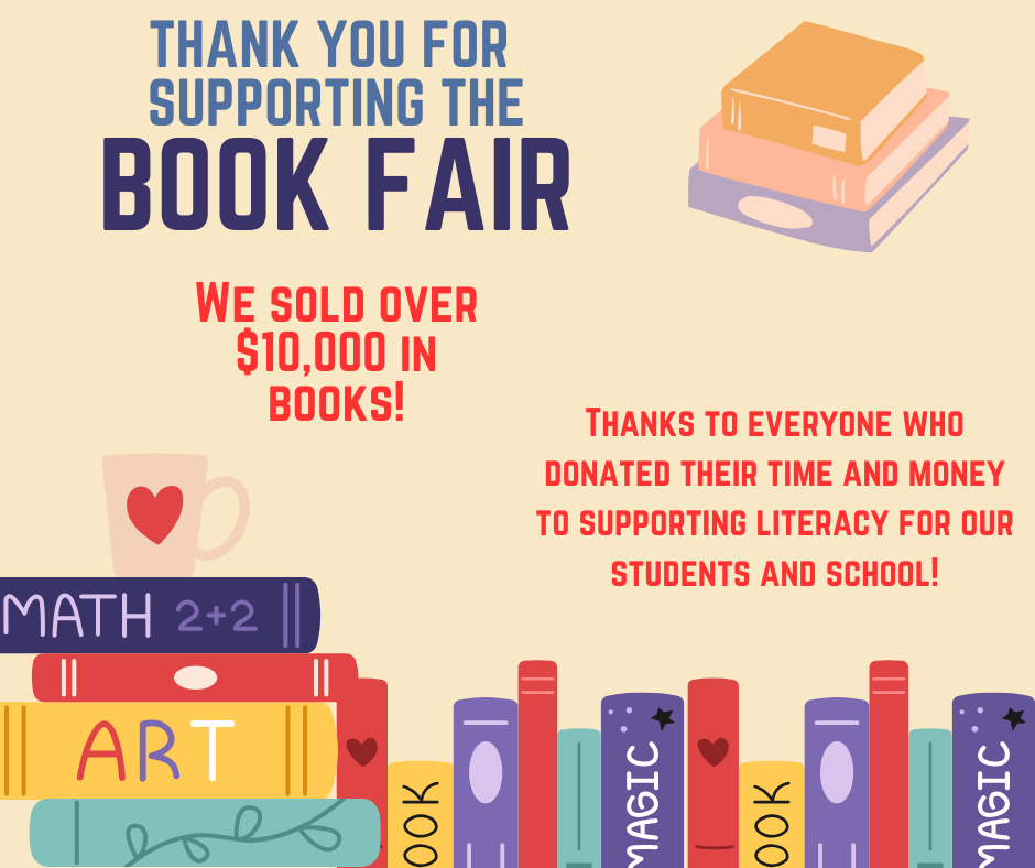 Thank you for your support at the Book Fair!  