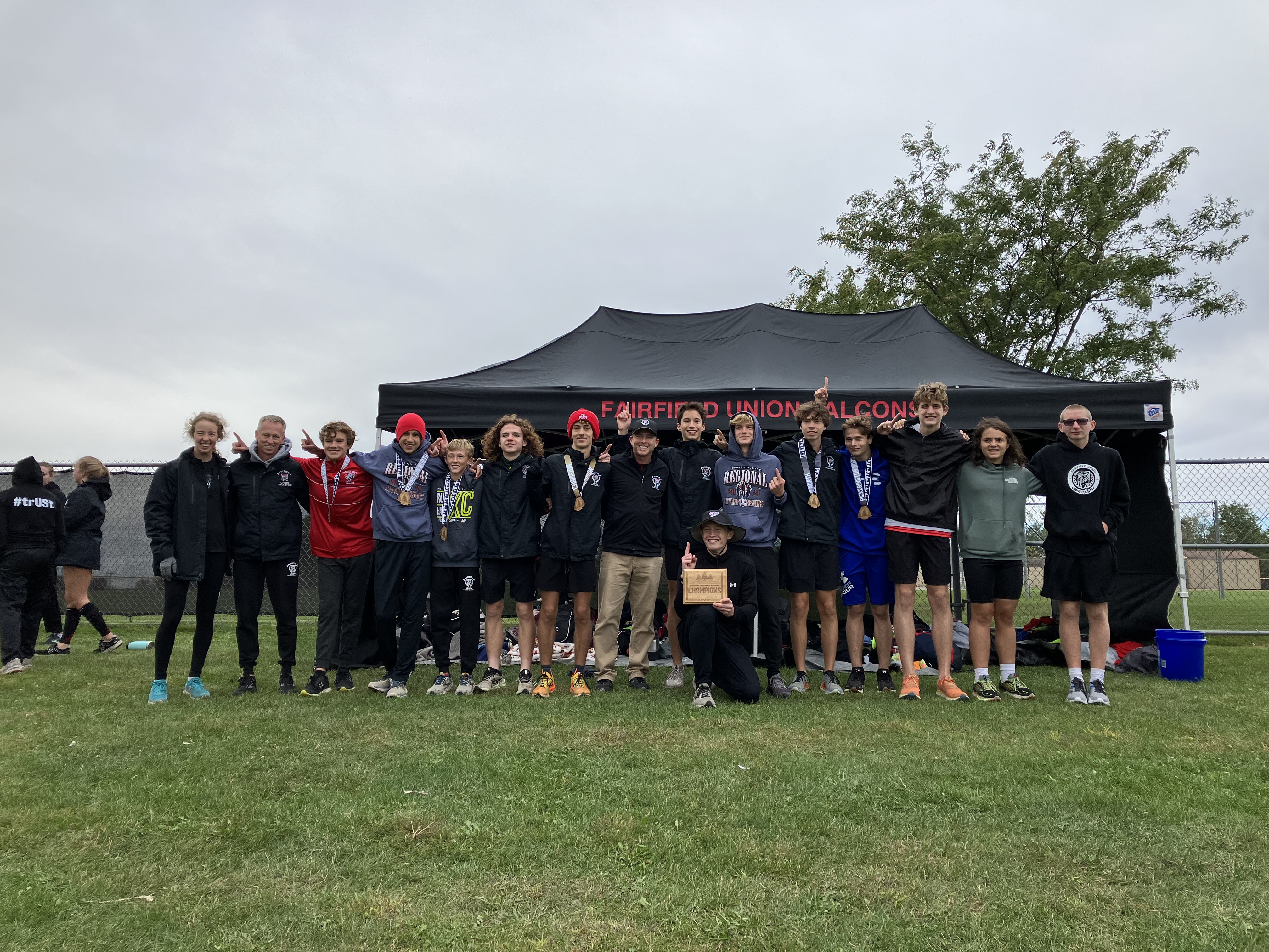 Boys Cross Country Team @ Panther Invite