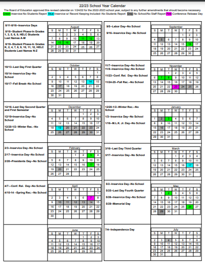 Bell Schedules
